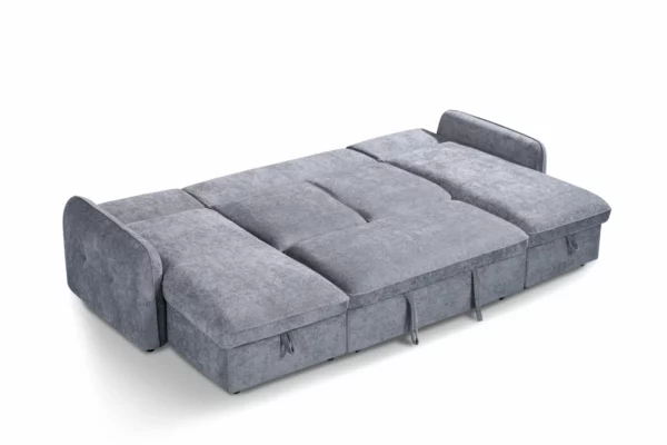 Moscow Sofabed Grey U Shape Corner, view 6
