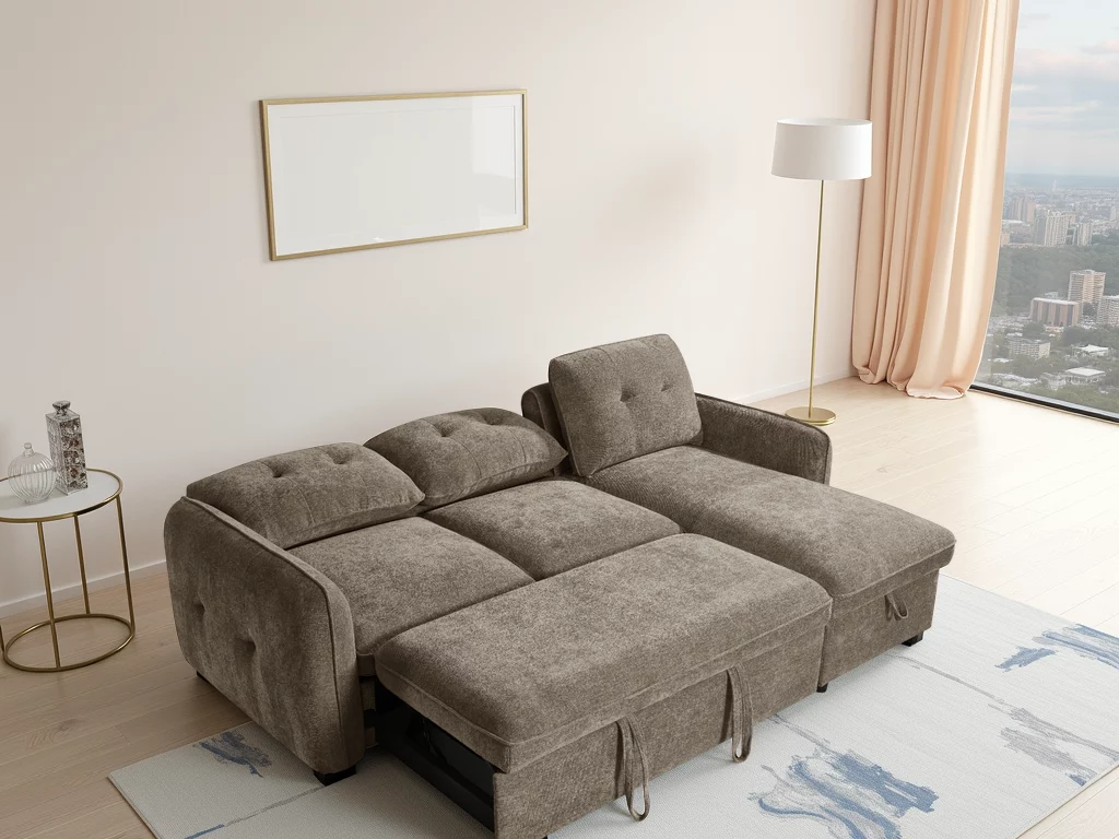 Moscow Sofabed Brown Universal Corner, view 3