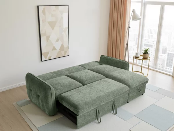 Moscow Sofabed Green Universal Corner, view 3