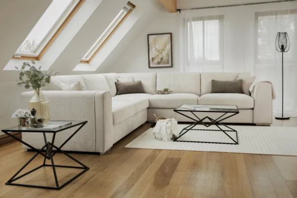 Naples Sofa Beige Large Corner, view 10