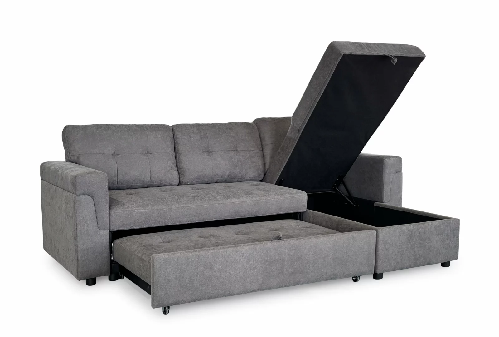 Omniya Sofabed Grey Universal Corner, view 4