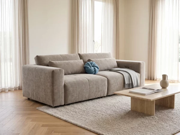 Prescott Electric Sofabed Beige
