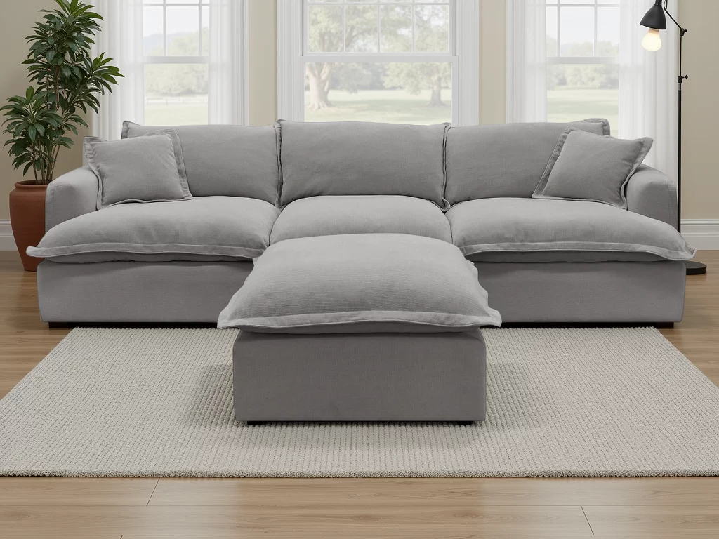 Santa Barbara Modular Sofa Grey, view 3