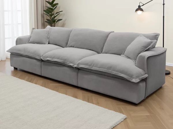 Santa Barbara Modular Sofa Grey, view 4