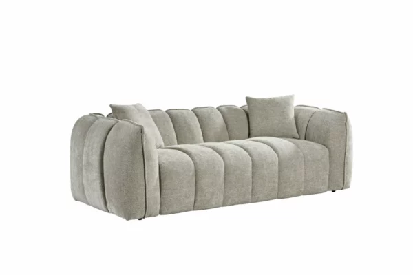 Venice Sofa Beige 3 Seater, view 2