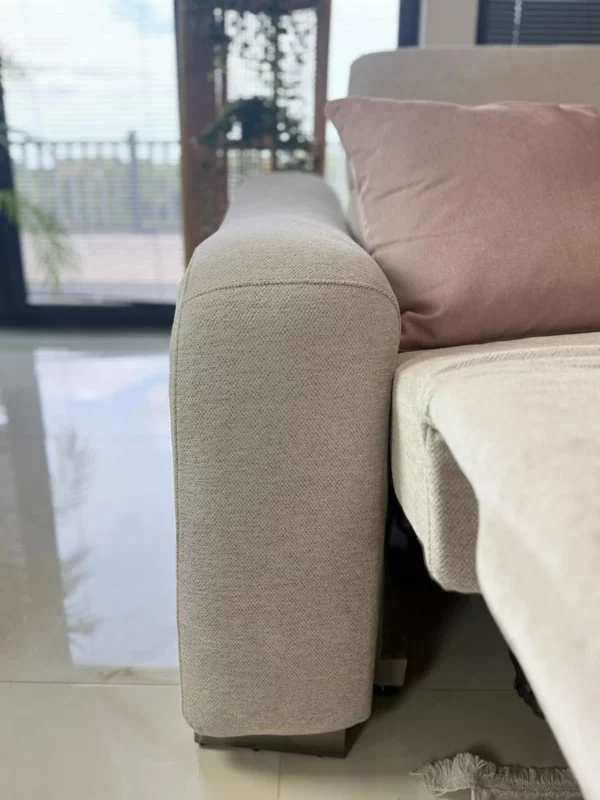 Ohio Electric Recliner Sofa Beige Large Corner, view 10