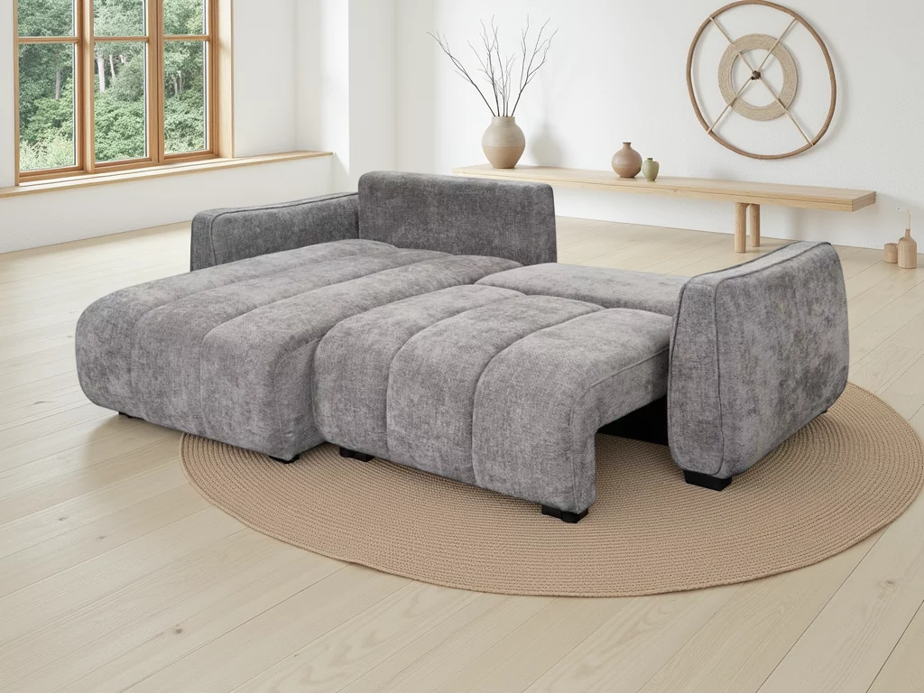 Portland Universal Corner Sofabed Grey, view 3