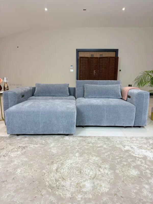 Prescott Electric Sofabed Grey, view 3