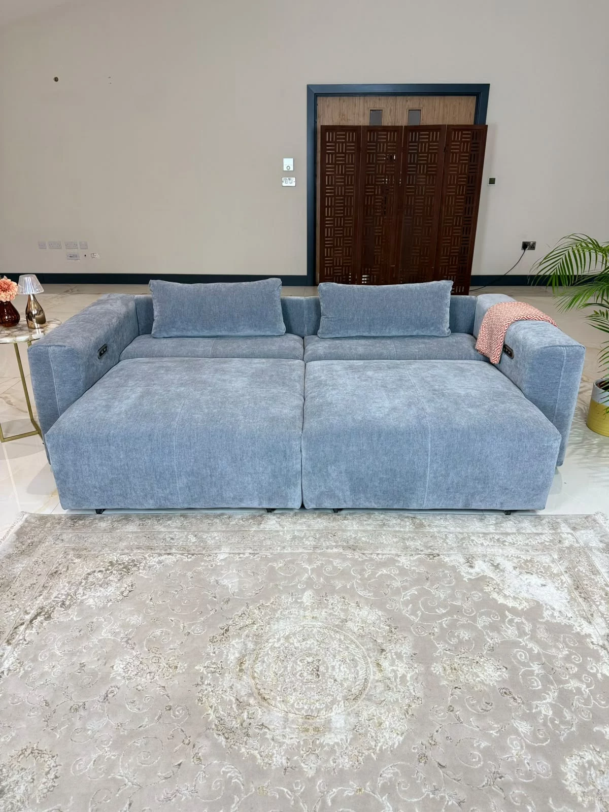 Prescott Electric Sofabed Grey, view 8