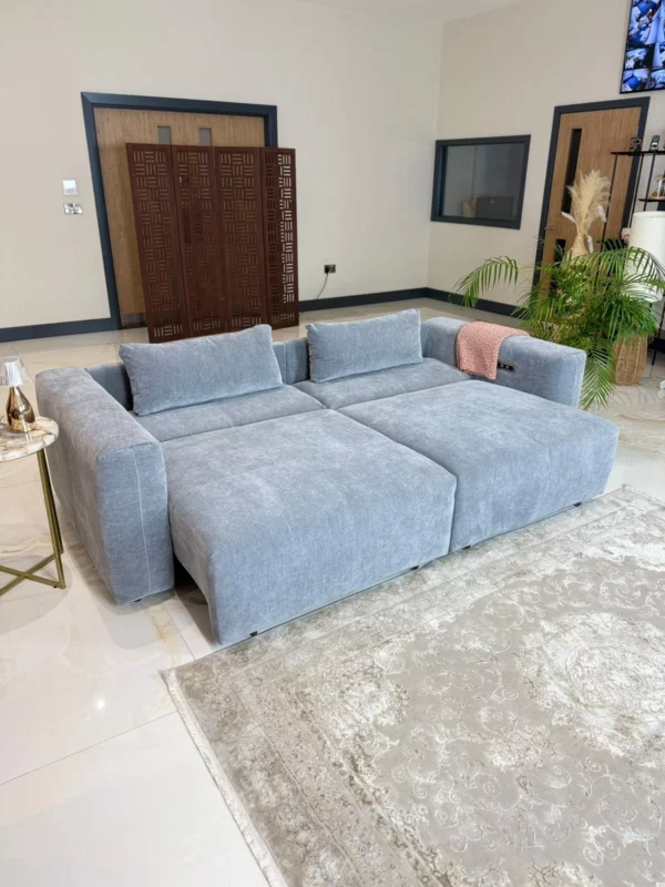 Prescott Electric Sofabed Grey, view 9