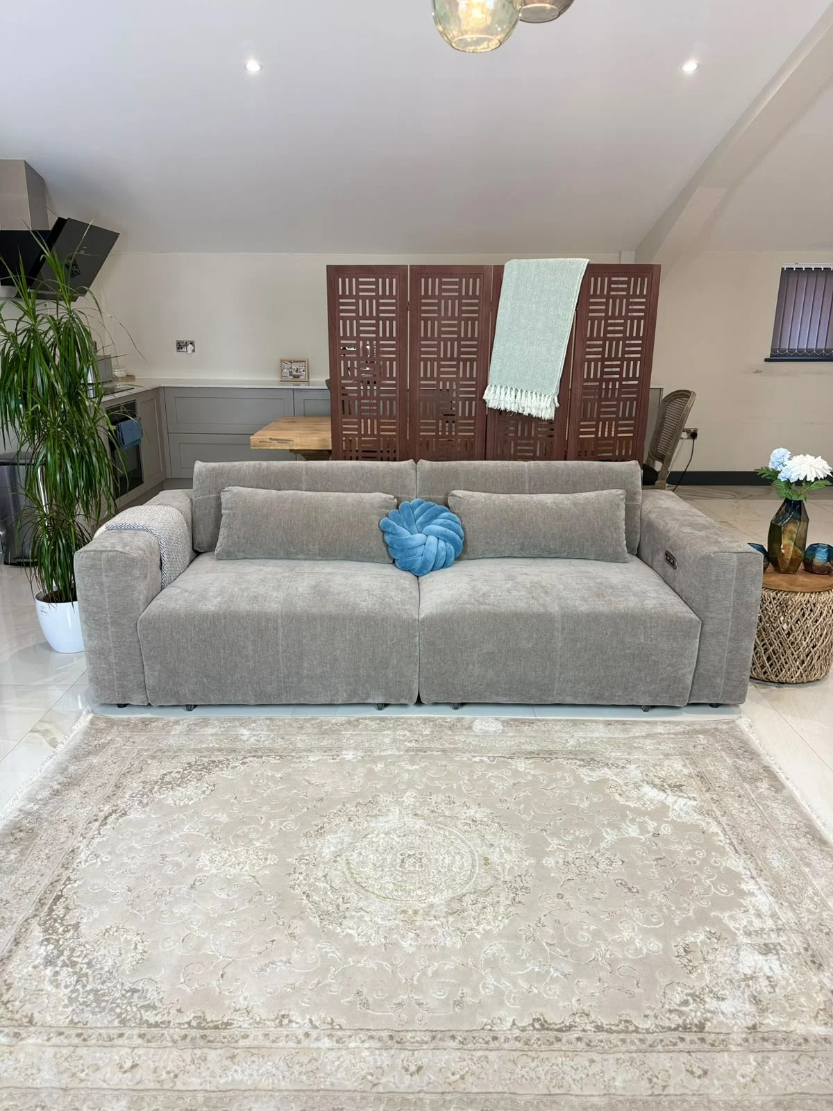 Prescott Electric Sofabed Beige, view 2