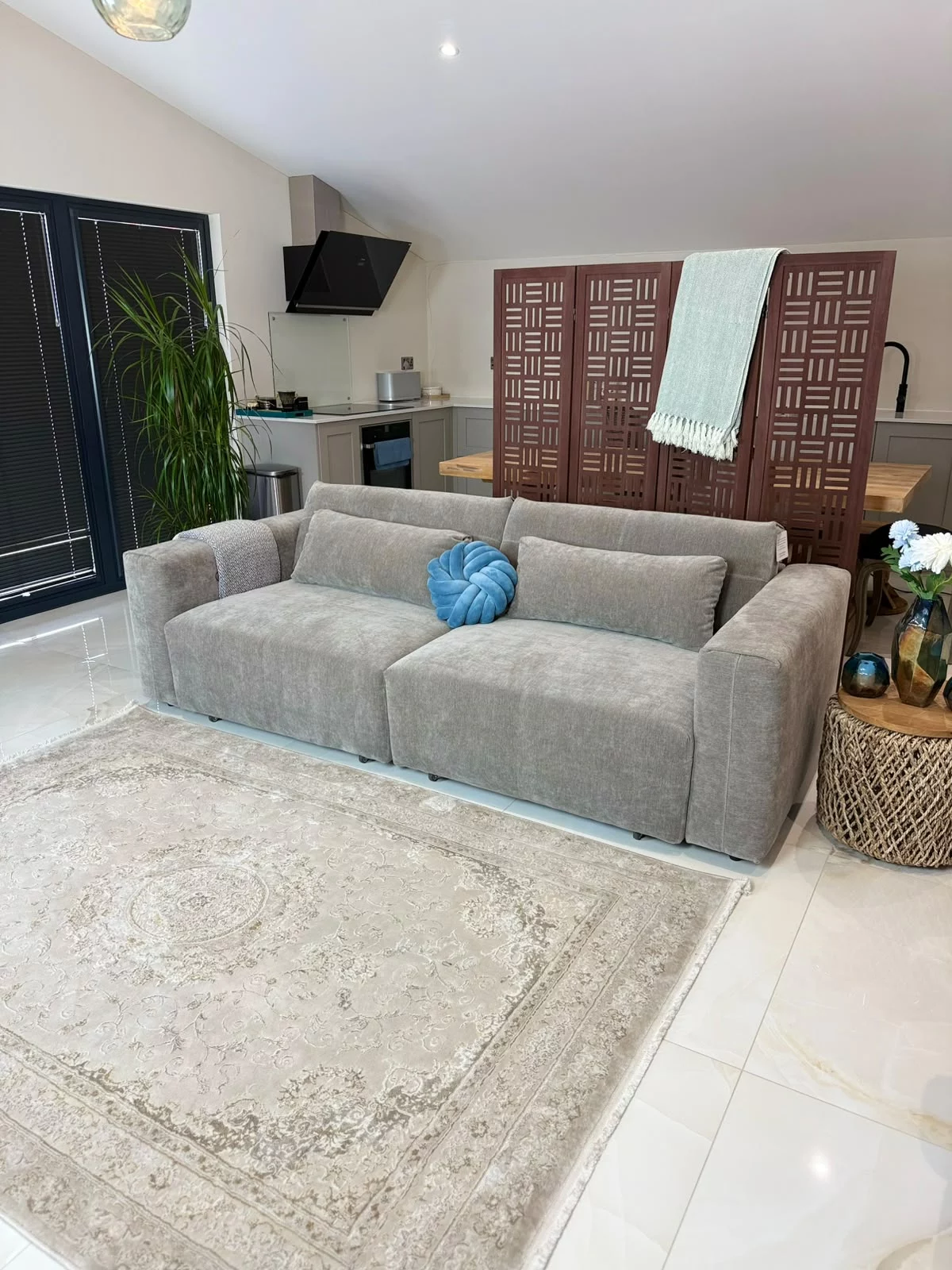 Prescott Electric Sofabed Beige, view 5