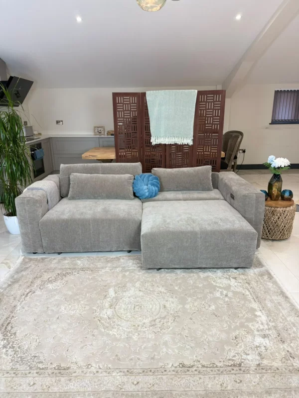 Prescott Electric Sofabed Beige, view 7